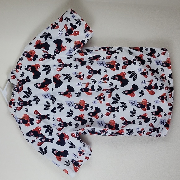 Adidas x Philip Colbert "Save The Lobster" Button Down Shirt Size XS - Picture 8 of 9